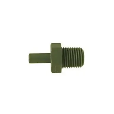 Midland Industries 33385B - 90° Elbow, 1/2" Hose Barbed x 3/4" MIP, Polyethylene