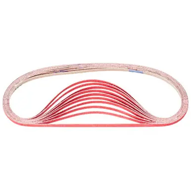 PFERD 49508 - 1/4" x 24" Coated File Belt Ceramic Oxide - 120 Grit (50pk)