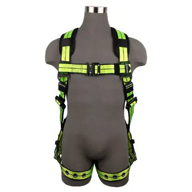Safewaze FS-FLEX185-2X - PRO+ Full Body Harness 1D, QC Chest, TB Legs (2X)