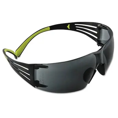 3M SF402AF SecureFit 400 Series Safety Glasses, Gray Lens, Anti-Fog/Anti-Scratch