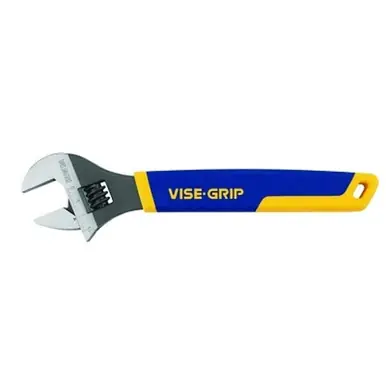 Irwin VISE-GRIP 2078612 Adjustable Wrench, 12" Long, 1-1/2" Opening, Chrome