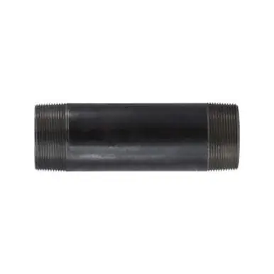 Midland Industries 57290 - Welded Pipe Nipple, 2" MPT x 2" MPT, 18" L, Steel, Black, SCH 40 Schedule