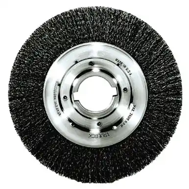 Weiler 06120 Wire Wheel, 8" x 1", Steel Wire
