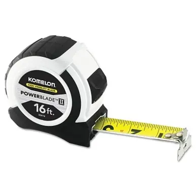 Komelon USA 52416 PowerBlade II Tape Measure, 16‘ x 1.06"