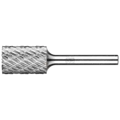 PFERD 28032 Carbide Bur - Cylindrical (End Cut), OMNI Cut 5/8" x 1/1" x 1/4" Shank - SB-6