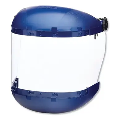 Sellstrom S38210 382 Series Slotted Hard Hat Adapter Window, Clear, 6.5" x 19.5"