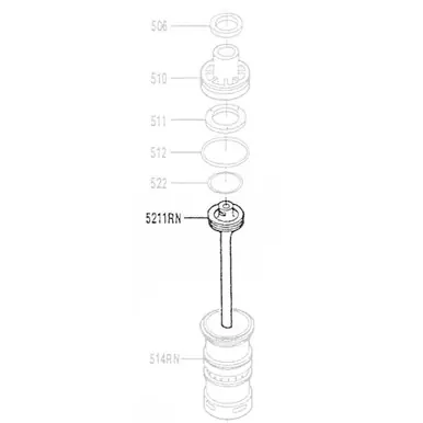 ET&F 5211RN - Piston Driver Assembly for 510