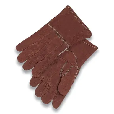 Anchor Brand 44WL High Heat Wool-Lined Gloves, Large, Brown Thermaleather