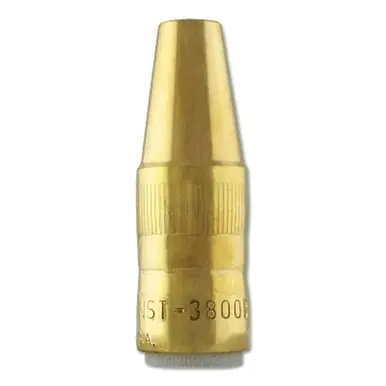 Bernard NST-3800B Centerfire Brass Nozzle, 3/8" Bore, Flush, for TT Series