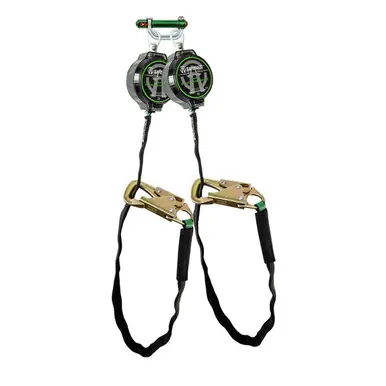 Safewaze 018-5036 - 7‘ Web 40" Dual Leg Tie Back Retractable with 9013 BWB