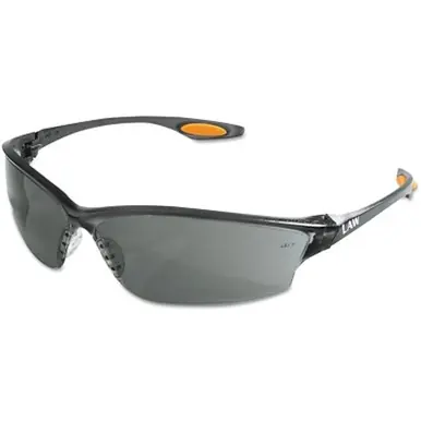 MCR LW212 Safety Glasses, Gray Lens