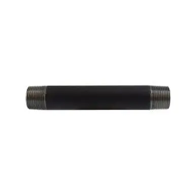 Midland Industries 59084SMLS - Seamless Pipe Nipple, 3/4" MPT x 3/4" MPT, 3" L, Steel, Black, SCH 80