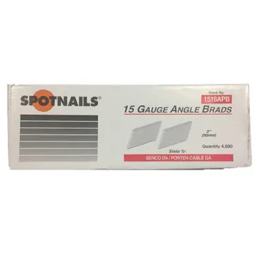 Spotnails 1516APB - 15 Gauge 2" Angle Finish Nails 4000ct