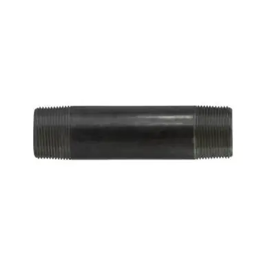 Midland Industries 57272 - Welded Pipe Nipple, 1-1/4" MPT x 1-1/4" MPT, 30" L, Steel, Black, SCH 40