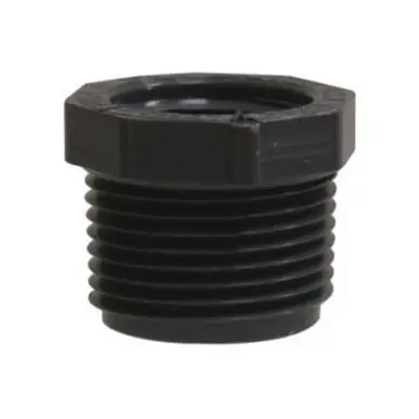 Midland Industries 850015 - Plug, 1-1/2" MIP, PVC, SCH 80 Schedule
