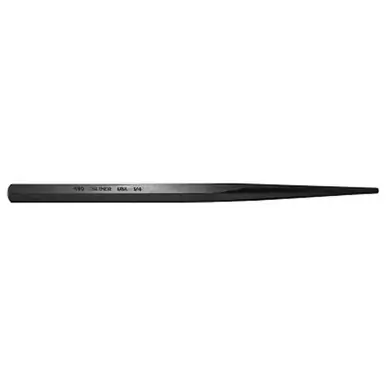 Mayhew Tools 22005 Line-Up Punch, 15" Long, 1/4" Tip, Alloy Steel, Full Finish