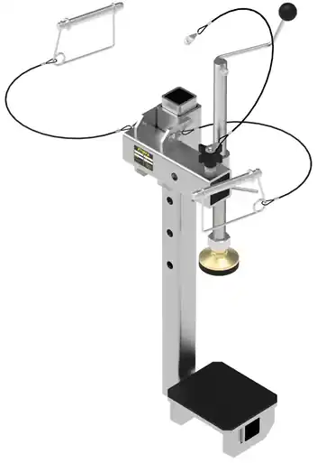 Xtirpa by Safewaze A2126-14 - C-Clamp adapter for hitch mount