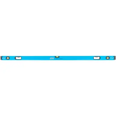 OX TOOLS P024418 - PRO 72" Box Spirit Level - Non Magnetic, High-Strength Aluminum Frame
