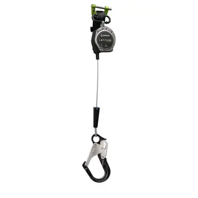 Safewaze 023-5353 - Latitude Edge 8‘ Single Cable SRL Alu Rebar Hook