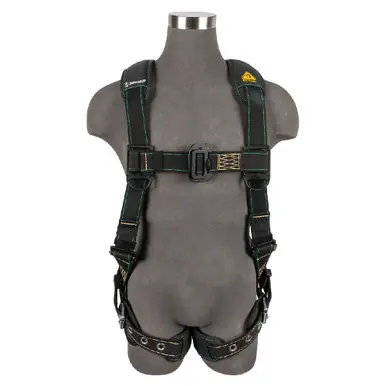 Safewaze 020-1282 - Arc Flash Full Body Harness DE 1D, DE MB Chest, TB Legs (XS)