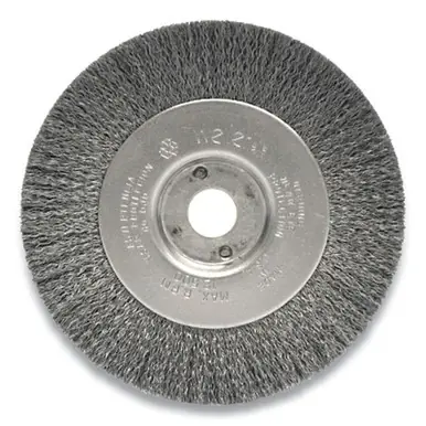 Weiler 00154 Wire Wheel, 4" x 1/2", SS Wire (2pk)