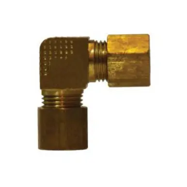 Midland Industries 00065-10 - 90° Union Elbow, 5/8" Compression x 5/8" Compression, Brass