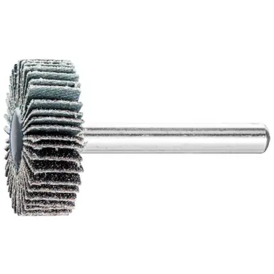 PFERD 45416 1" x 1/2" Mounted Flap Wheel 1/4" Shank - Silicon Carbide - 80 Grit (10pk)