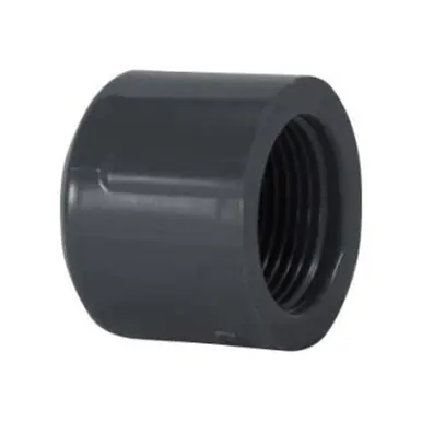 Midland Industries 848003 - Cap, 3/8" FIP, PVC, SCH 80 Schedule