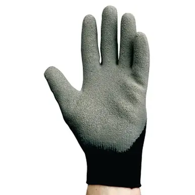 Kimberly-Clark 97271 G40 Latex Gloves, M, Black/Gray