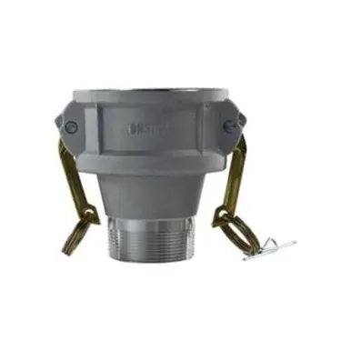 Midland Industries 61860 - Cam & Groove Reducer Coupler, 3" Type B x 4" MIP, Aluminum