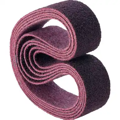 PFERD 43566 - 3/4" x 20-1/2" POLIVLIES Surface Cond. Belt Aluminum Oxide, Medium Grade (10pk)