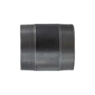 Midland Industries 57223 - Welded Pipe Nipple, 4" MPT x 4" MPT, 4" L, Steel, Black, SCH 40 Schedule,