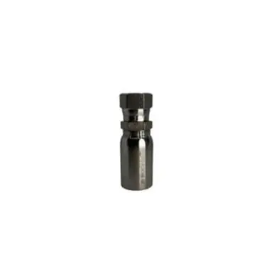 Midland Industries SSHY-04-04FJ -HY Series Straight Swivel Adapter, 1/4" Hose x 7/16" Female JIC,