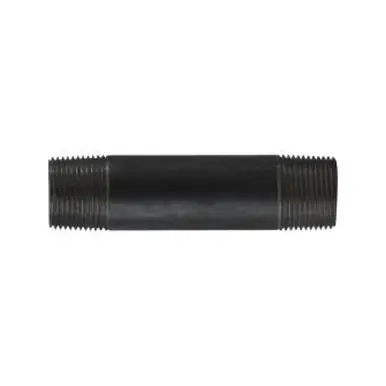 Midland Industries 57102 - Welded Pipe Nipple, 1" MPT x 1" MPT, 2-1/2" L, Steel, Black, SCH 40