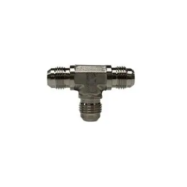 Midland Industries SS2603-04-04-04 - Bulkhead Tee, 1/4" Male JIC x 1/4" Male JIC x 1/4" MJIC,