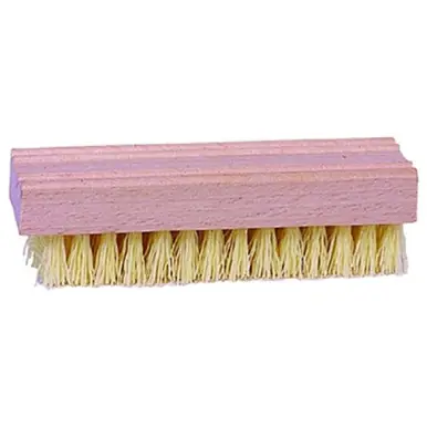 Weiler 44314 Vortec Pro Nail Brush, Wood Block, Plastic Fill