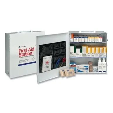 First Aid Only 6155 First Aid Station, 3-Shelf, Wall Mount