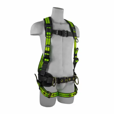 Safewaze FS-FLEX360-4X - PRO+ Construction Harness 3D, QC Chest, TB Legs (4X)