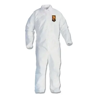 KleenGuard 49105 A20 Particle Protection Coverall, White, 2XL