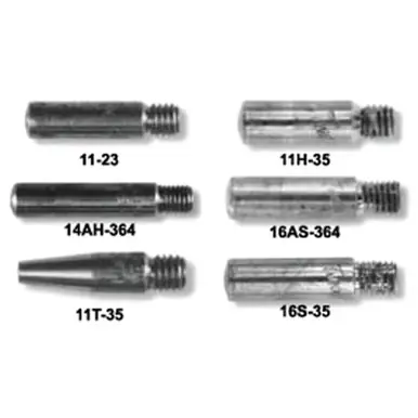 TWECO 1140-1204 Heavy Duty Contact Tip, 0.045" Wire, 14H