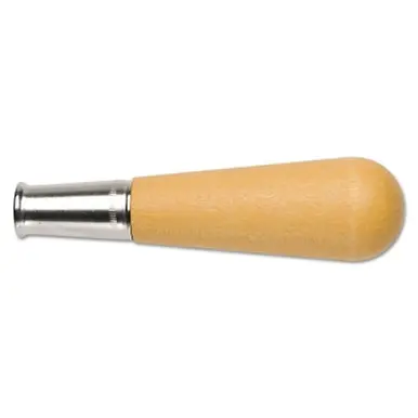 Crescent/Nicholson 21485N 4-7/8" Metal Ferruled Wooden Handle, Style 1