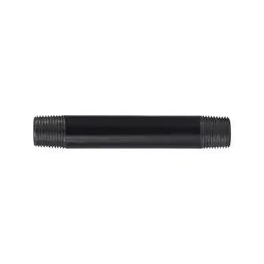 Midland Industries 57433 - Welded Pipe Nipple, 3/8" MPT x 3/8" MPT, 36 in L, Steel, Black, SCH 40