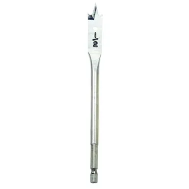 Irwin 88808 SPEEDBOR Flat Bit, 1/2" Diameter