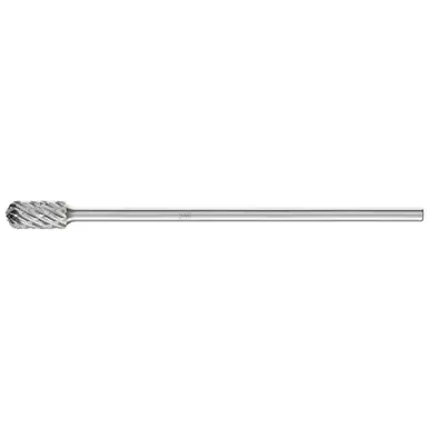 PFERD 25643 Carbide Bur - Cylindrical (Radius End), STEEL Cut 1/2" x 1/1" x 1/4" Shank - SC-5 L6