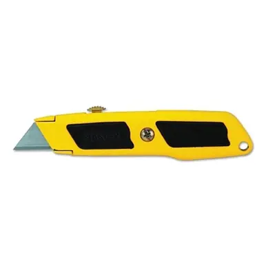 Stanley 10-779 Dynagrip Retractable Utility Knife, 8.5", Yellow/Black