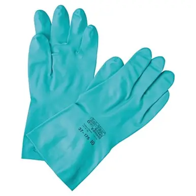 AlphaTec 37-175-7 Nitrile Gloves, Size 7, Green (12pk)