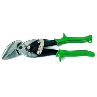 Ridgid 54115R Aviation Snips, Straight Handle, Right Cut