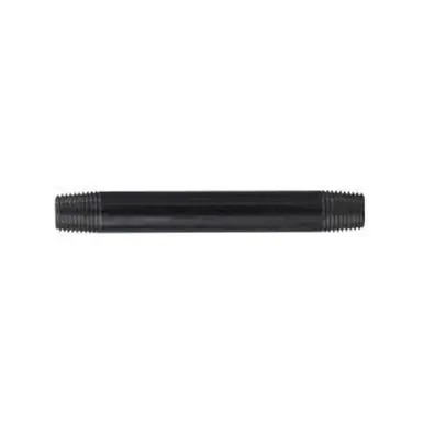 Midland Industries 57023 - Welded Pipe Nipple, 1/4" MPT x 1/4" MPT, 2-1/2" L, Steel, Black, SCH 40