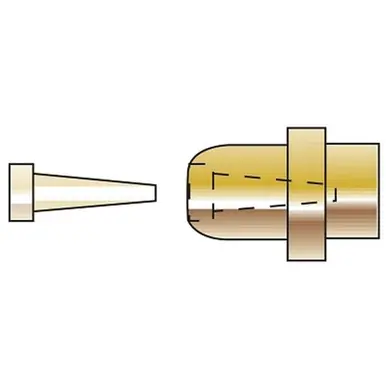 Western S-3 Regulator Inlet Nipple Filter, Bronze