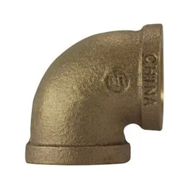 Midland Industries 80100-08 - 90° Elbow, 1/2" 1/2", Bronze